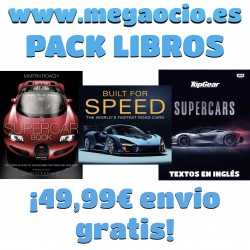 PACK LIBROS SUPERCARS...