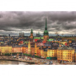 Puzzle Vistas de Estocolmo...