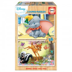 Puzzle Dumbo + Bambi...