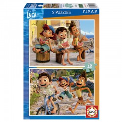 Puzzle Luca Disney 2x48pzs 
