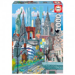 Puzzle Nueva York 1000pzs 