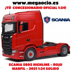 SCANIA 580S HIGHLINE - ROJO...