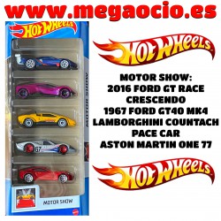 PACK 5 COCHES HOT WHEELS...