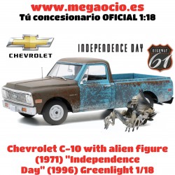 Chevrolet C-10 with alien...