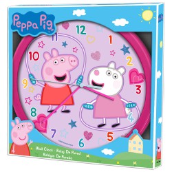 Reloj pared Peppa Pig 