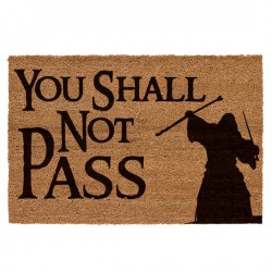 Felpudo You Shall Not Pass...