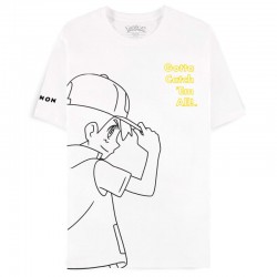 Camiseta Ash Pokemon S