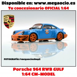 Porsche 964 RWB GULF 1:64...