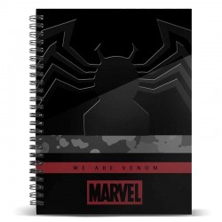 Cuaderno A4 Venom Monster...