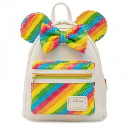 Mochila Rainbow Minnie...