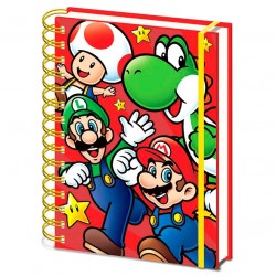 Cuaderno A5 Super Mario...