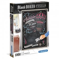 Puzzle Travel Black Board...
