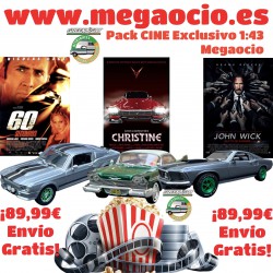 PACK CINE 3 COCHES 3 1:43