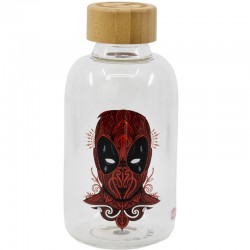 Botella cristal Deadpool...