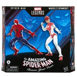 Set  2 figuras Spiderman y...