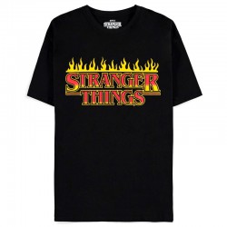 Camiseta Fire Logo Stranger...