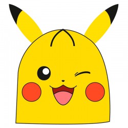 Gorro 3D Pikachu Pokemon 